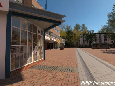 High Detail City 2 - Unity3D Low-poly 3D model