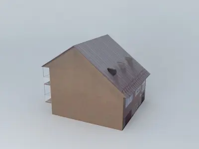 Grodzka Street in Pilsen Free 3D model