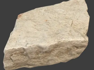 Janet Stone Low-poly 3D model