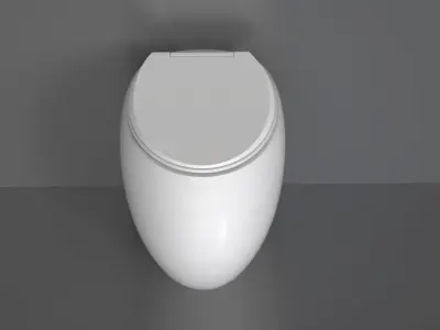 WC1 Toilet 3D model