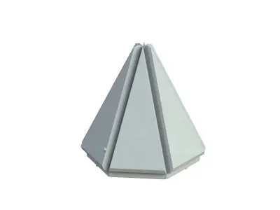 Sci Fi Object No 2285 Low Poly Low-poly 3D model