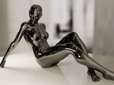 Statue SUSY 3D model