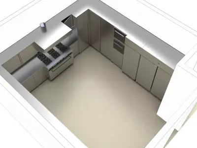 KITCHEN 53 3D model