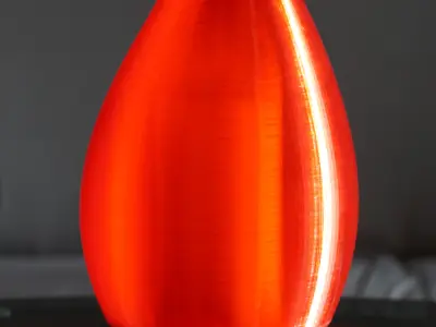 Flame - Lamp 3D print model