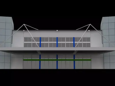 Jatim Expo Surabaya 3D model