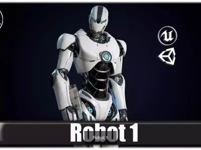 Robot Collection 3D Model Pack