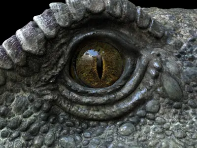  Velociraptor (Rigged) 