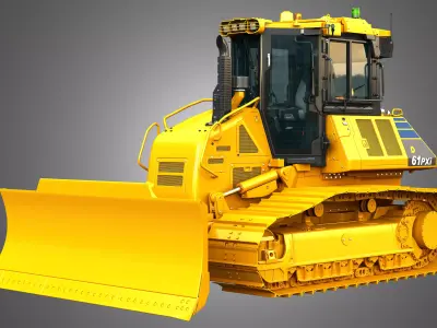 D61 PXi Crawler Dozer 3D model
