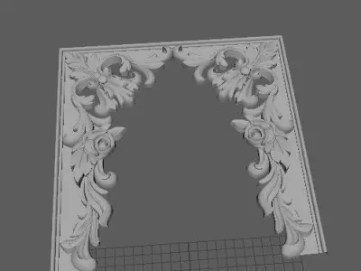 dekor ornament 3D model 177