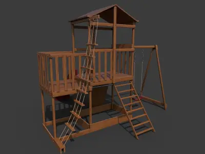 Children playground    3D model