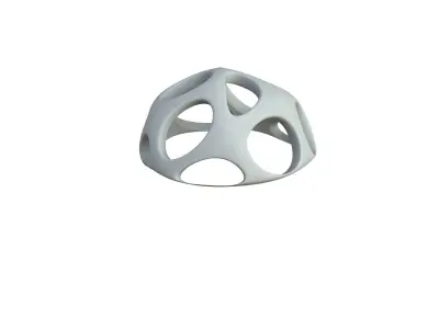 SciFi Cube Object No 47739 Low Poly Shape Low-poly 3D model