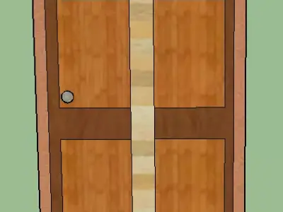 Door Pack  Low-poly 3D model