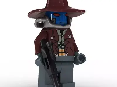 LEGO Minfigure Cad Bane 3D model