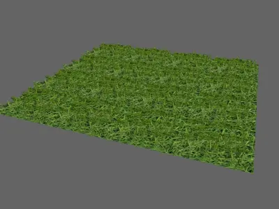 Grass Simple for Games - Grama Low-poly 3D model