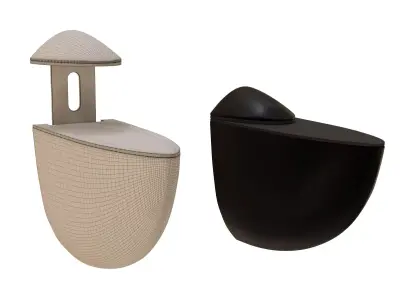 Alise Glass or Wood Bracket 3D model