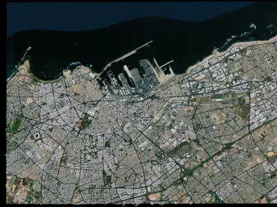 Casablanca - Morocco 3D model