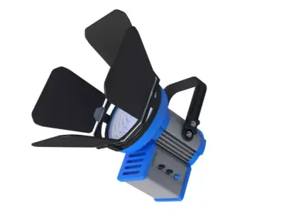 Detailed Stage Ligh 3D model