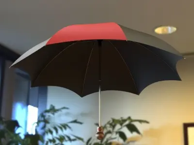 Umbrella 3D print model