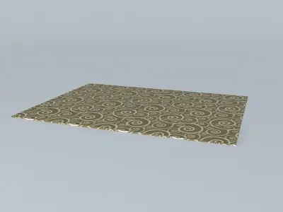 carpet rug Free 3D model