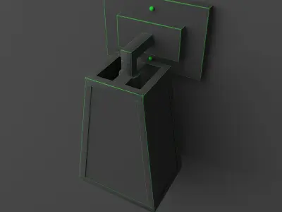 Annalise Wall Light 3D model