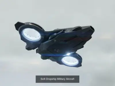 Sci-fi Military  3D Model Pack