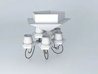 Arandela Classica - Vray (READY) Free 3D model