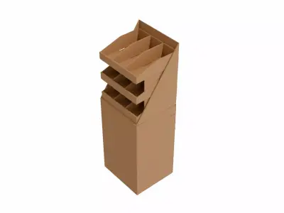 Point of Sale Cardboard Display Stand Texture