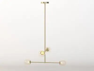 Line Pendant 04 by snelling studio 3D model