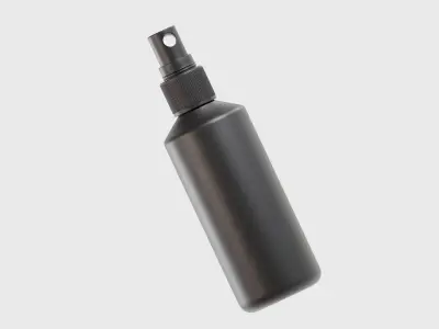 Spray bottle 02 Low-poly 3D model