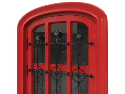 Entrance classic door 46 3D model