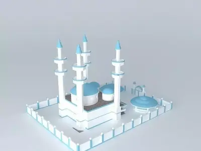 Mosque 3D model