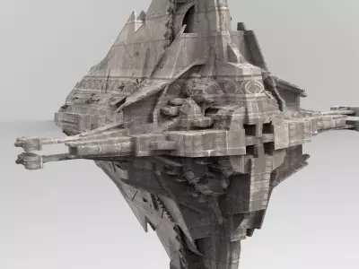 Colossal Space Temple 4  3D model