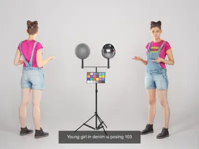 Casual people 17 3D Model Pack