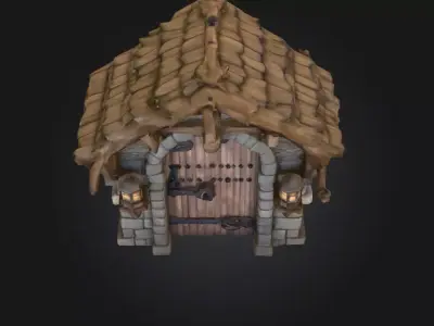 A secret door for an adventure Texture