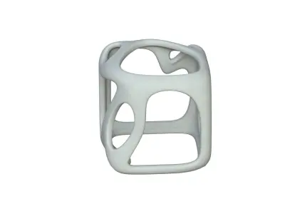 SciFi Cube Object No 16449 Low Poly Shape Texture