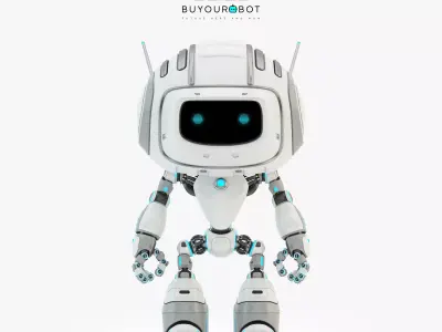 CUTE ALIEN ROBOT II 3D model