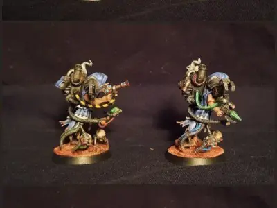 Dark Techno - Archaeopriest 3D print model