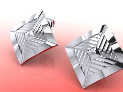 Stud Earring Printable 3D print model