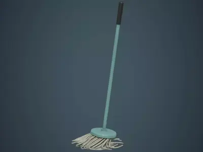 Mop 1B Low-poly 3D model