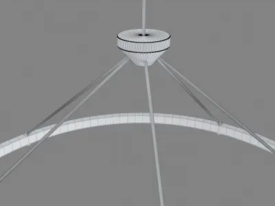 Halo Circle Suspension 3D model