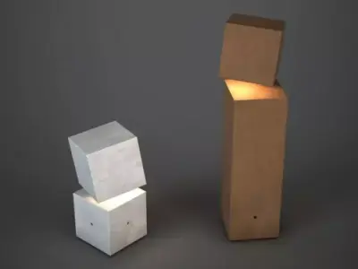 Lamp Model Block Type 3D model