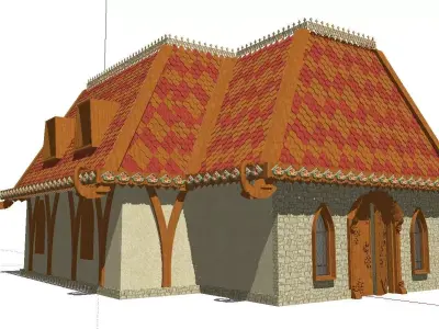 Creative Design-Holiday Cabin-0150 3D model
