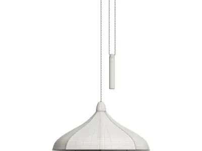 Snowdrop Rise and Fall Light 3D model