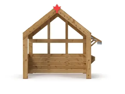 Play House Low-poly 3D model