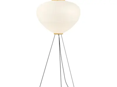 Akari 10A floor lamp by Vitra 3D model