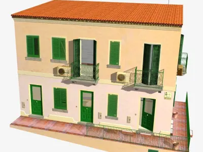 Village Home S-E 3D model