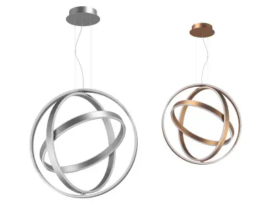 7471xx Saturno Lightstar Pendant chandelier 3D model