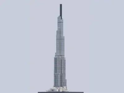 Landmark 81 Tower 3D model