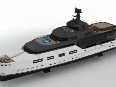Aldus Yacht 3D model