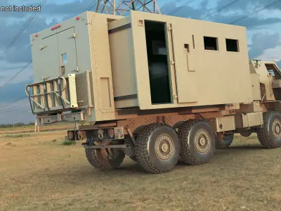  Armored Mobile Command Center Truck Simplified 